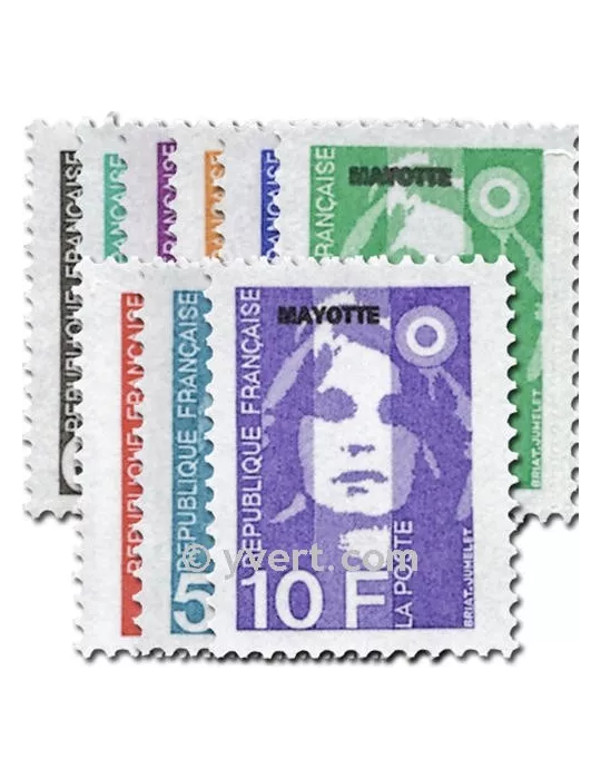 n° 32/41 -  Timbre Mayotte Poste