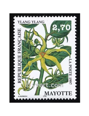 n° 42 -  Timbre Mayotte Poste