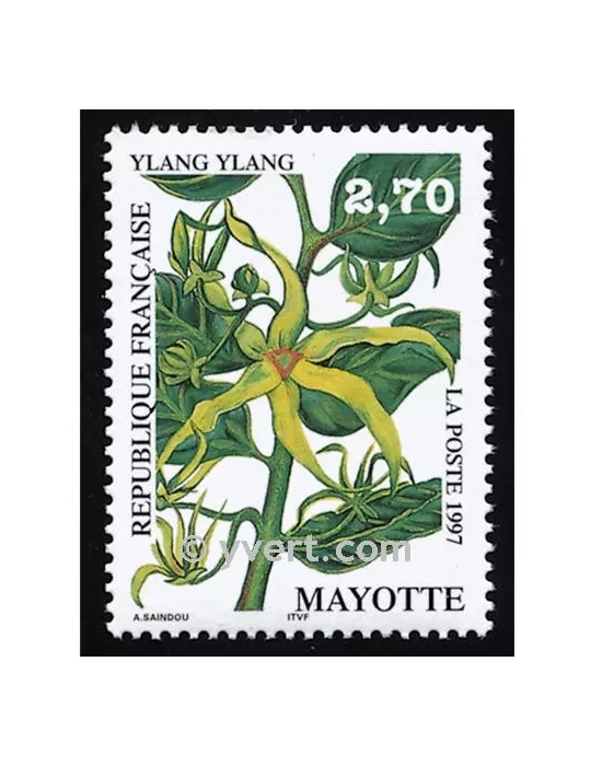 n° 42 -  Timbre Mayotte Poste