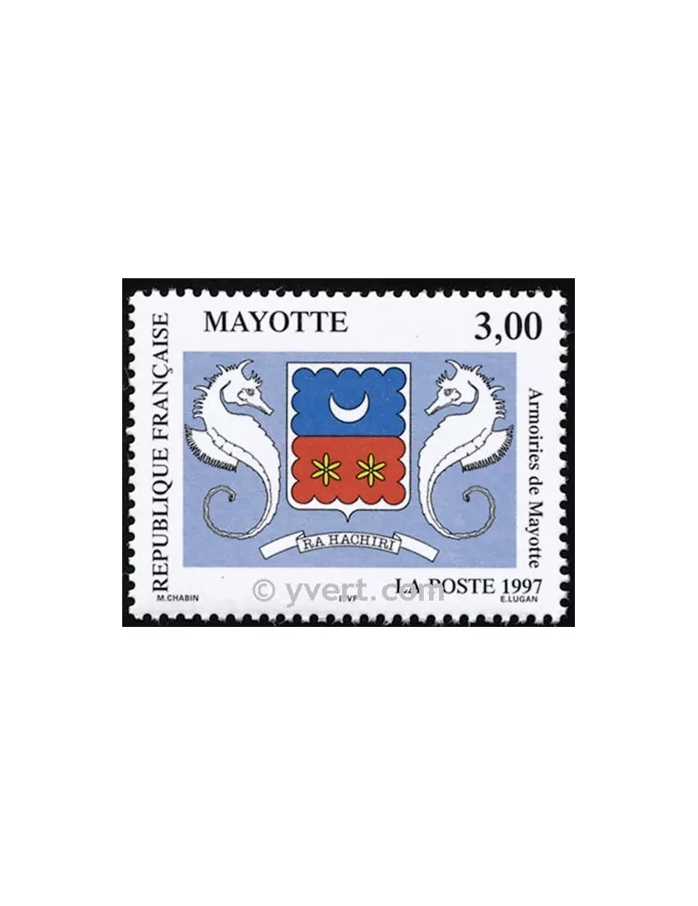 n° 43 -  Timbre Mayotte Poste