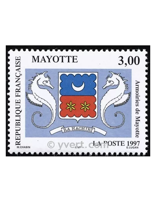 n° 43 -  Timbre Mayotte Poste