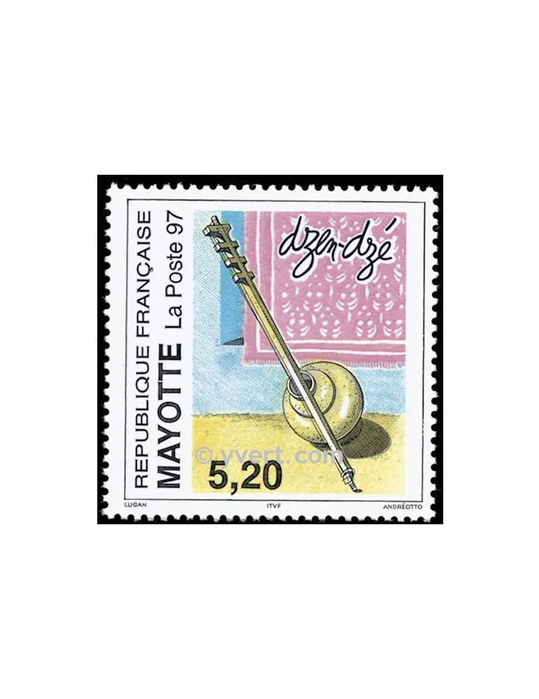n° 44 -  Timbre Mayotte Poste