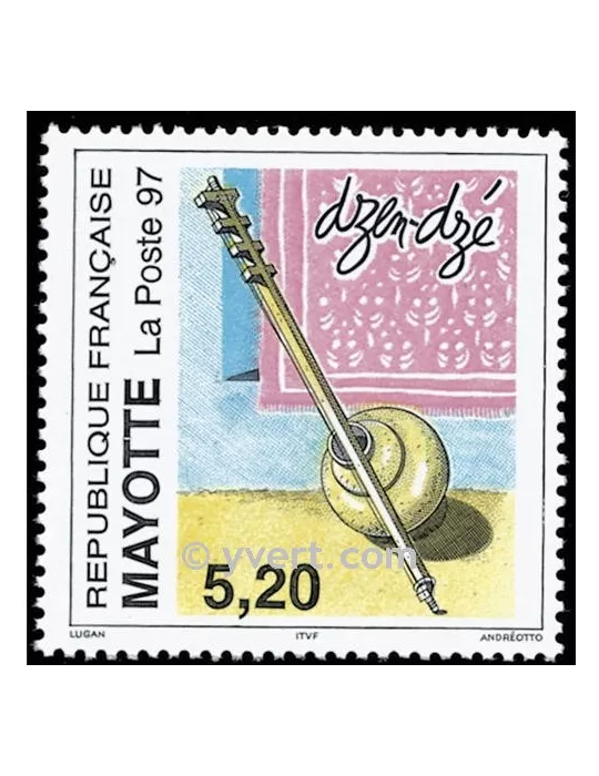 n° 44 -  Timbre Mayotte Poste
