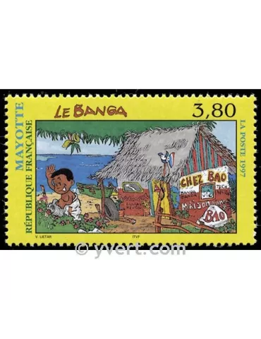 n° 45 -  Timbre Mayotte Poste