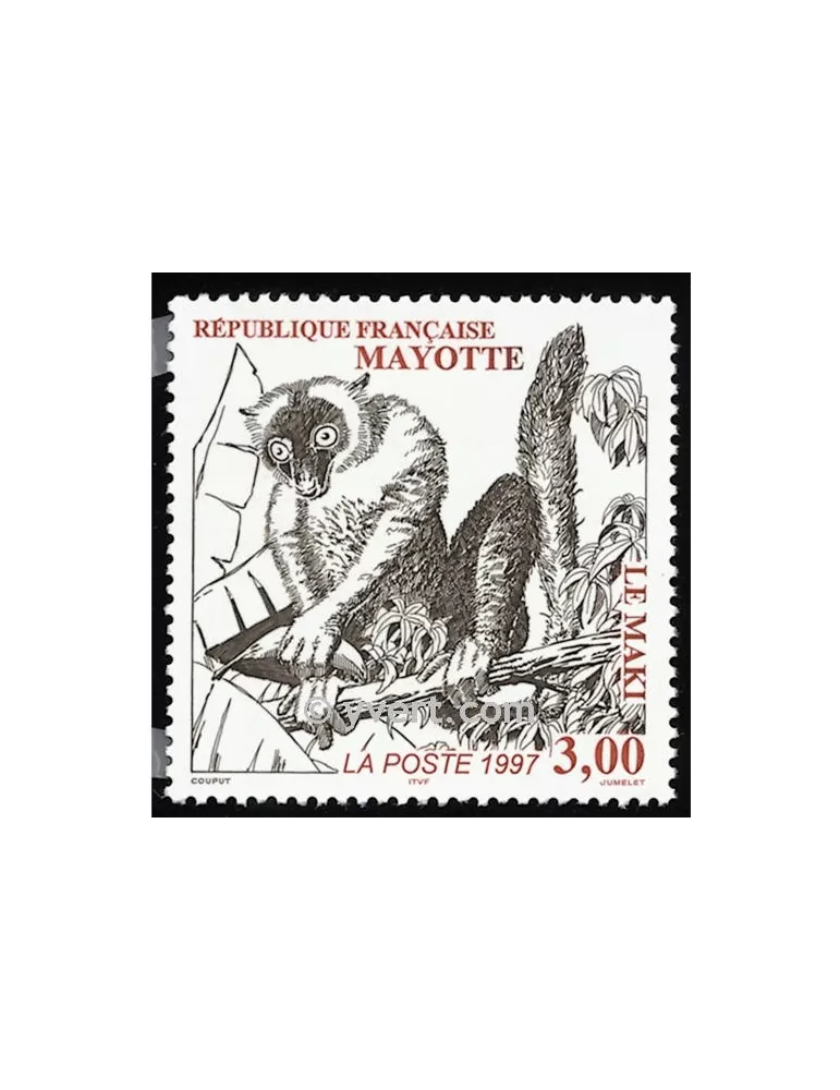 n° 46 -  Timbre Mayotte Poste
