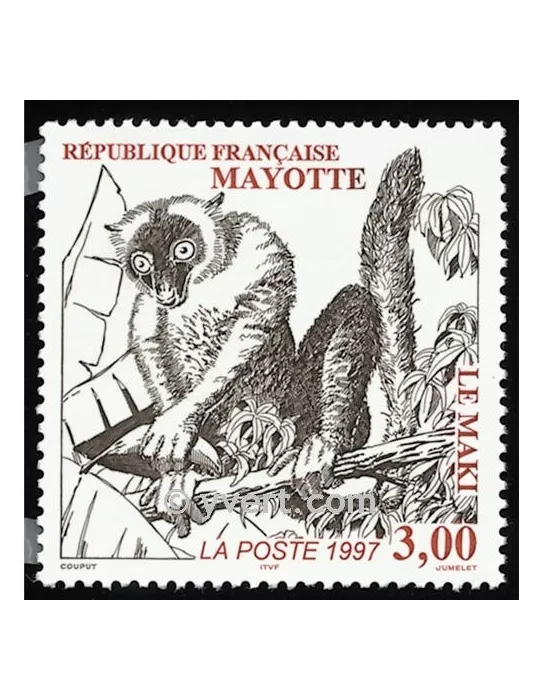 n° 46 -  Timbre Mayotte Poste