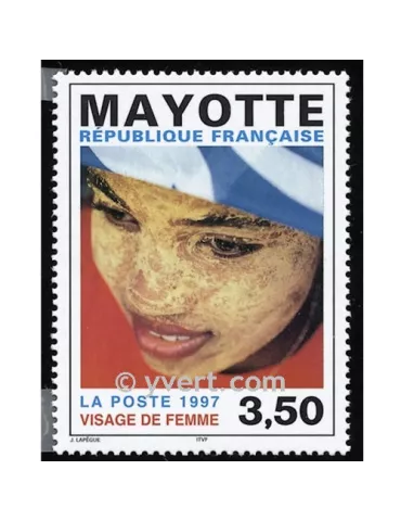 n° 47 -  Timbre Mayotte Poste