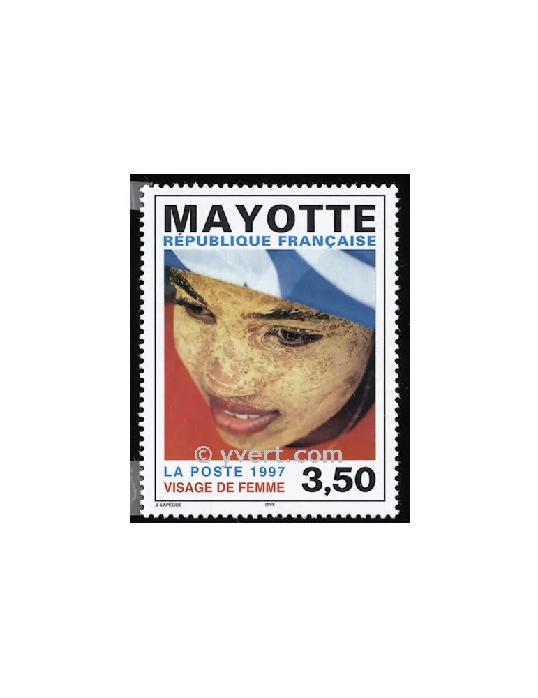 n° 47 -  Timbre Mayotte Poste