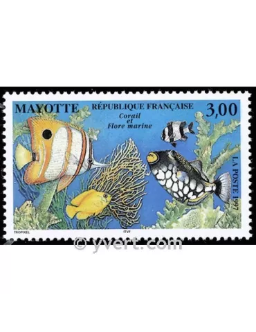 n° 51 -  Timbre Mayotte Poste