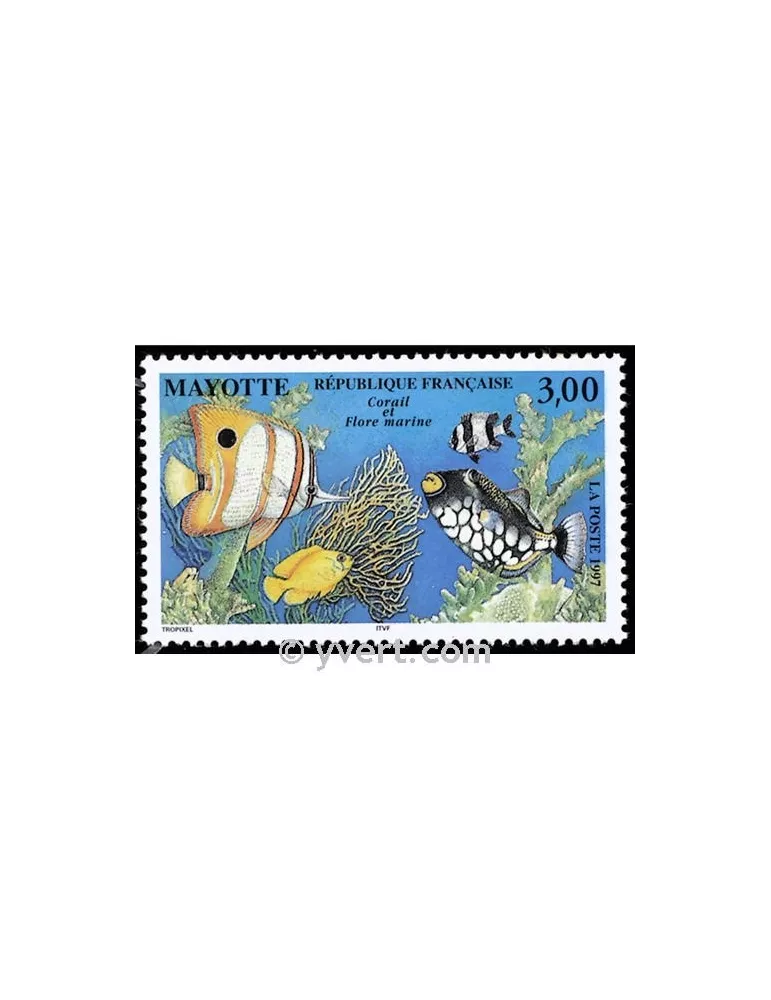 n° 51 -  Timbre Mayotte Poste