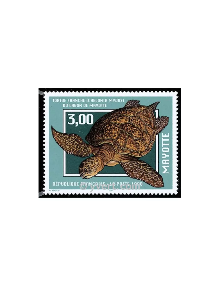 n° 52 -  Timbre Mayotte Poste