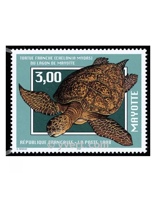 n° 52 -  Timbre Mayotte Poste