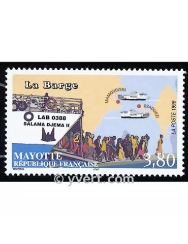 n° 56 -  Timbre Mayotte Poste