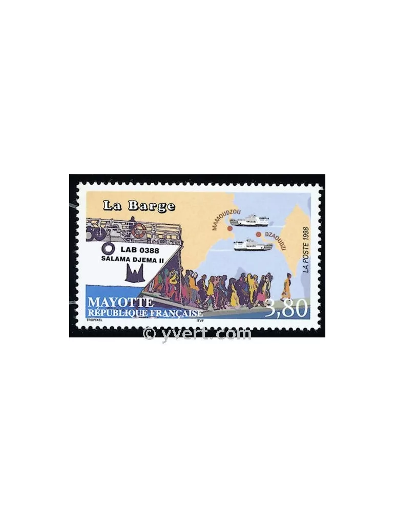 n° 56 -  Timbre Mayotte Poste
