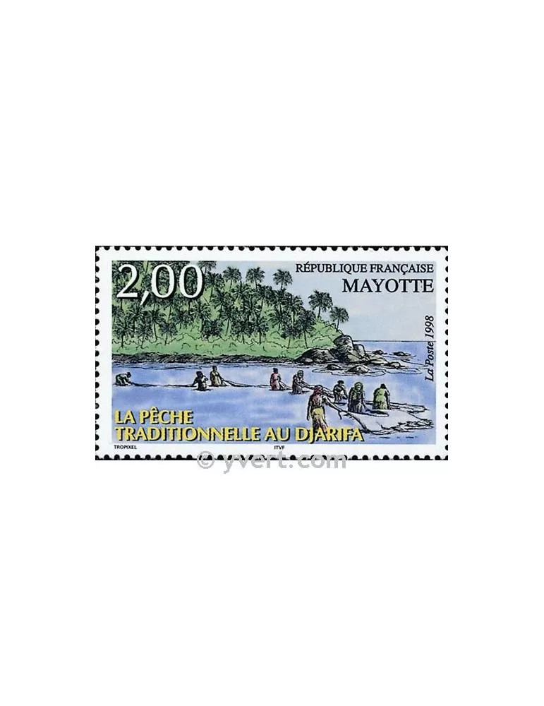 n° 59 -  Timbre Mayotte Poste