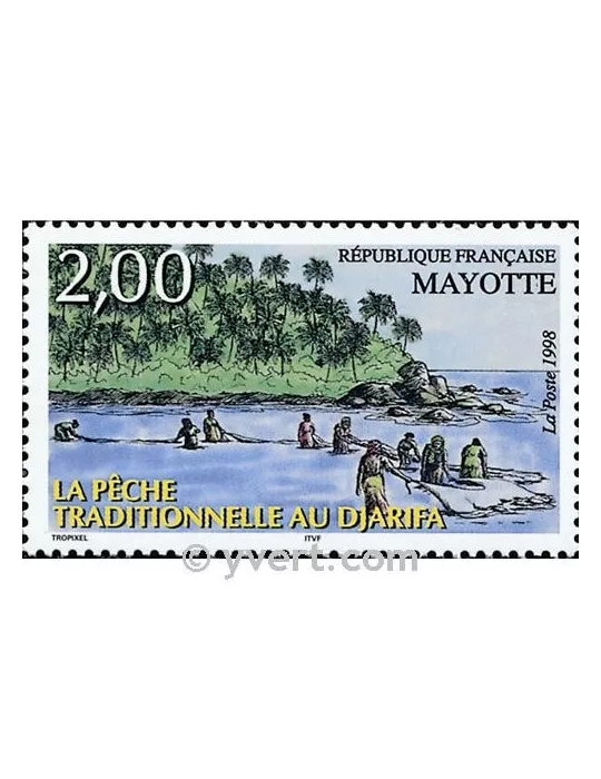n° 59 -  Timbre Mayotte Poste