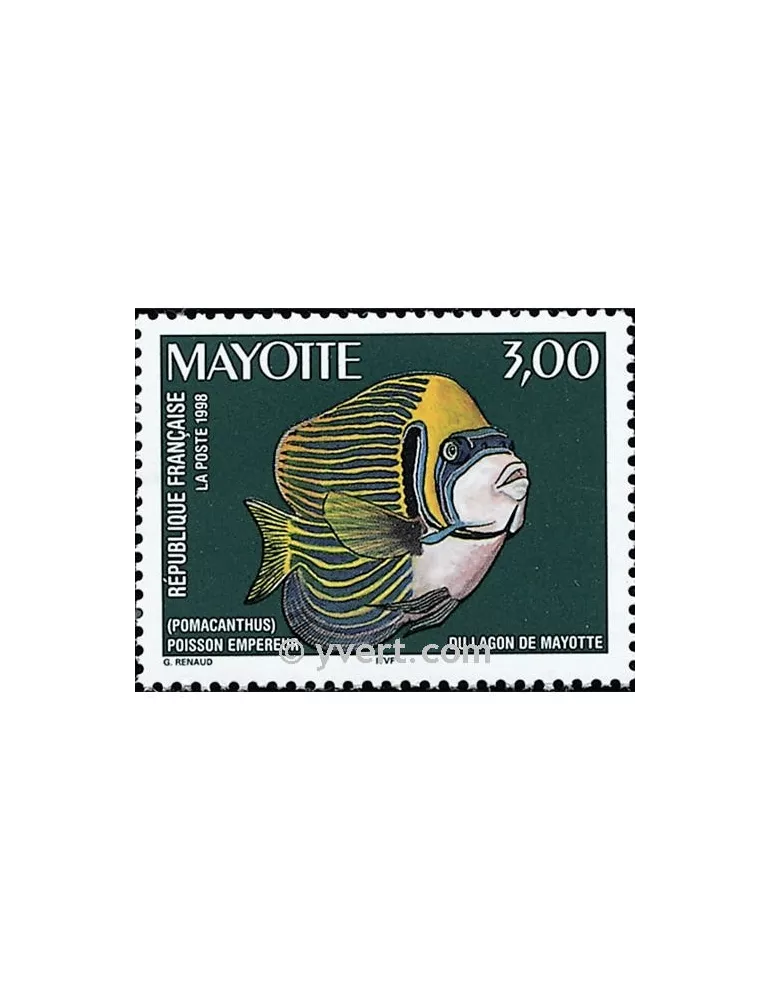 n° 60 -  Timbre Mayotte Poste