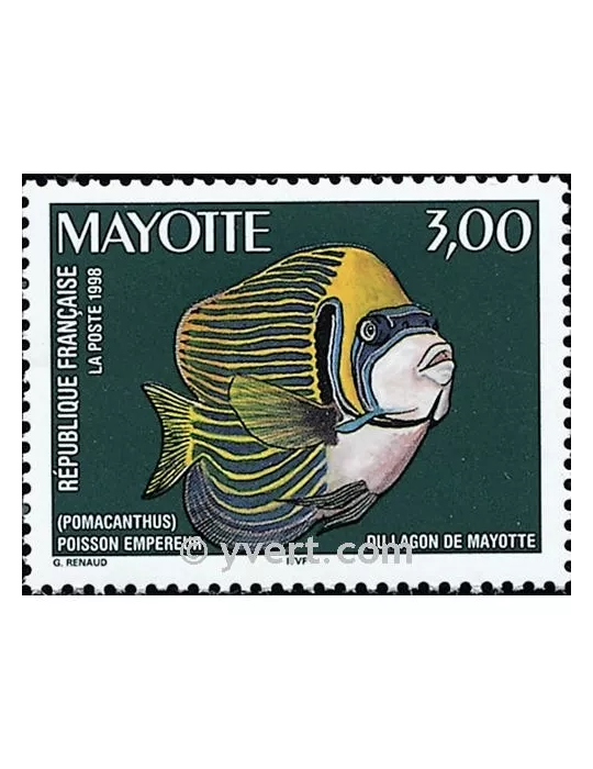 n° 60 -  Timbre Mayotte Poste