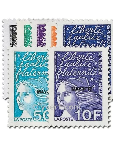 n° 62/68 -  Timbre Mayotte Poste
