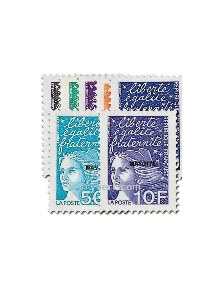n° 62/68 -  Timbre Mayotte Poste
