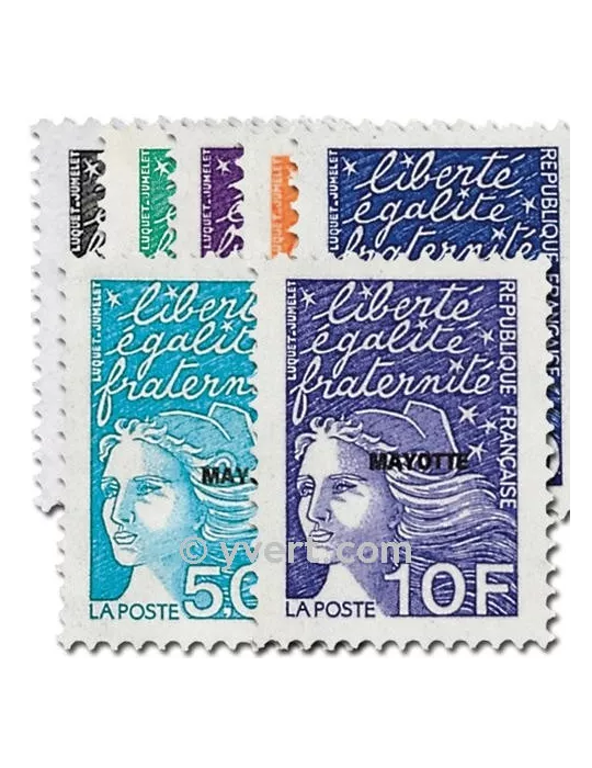 n° 62/68 -  Timbre Mayotte Poste