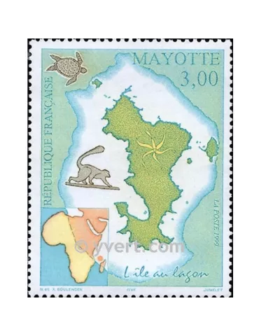n° 69 -  Timbre Mayotte Poste