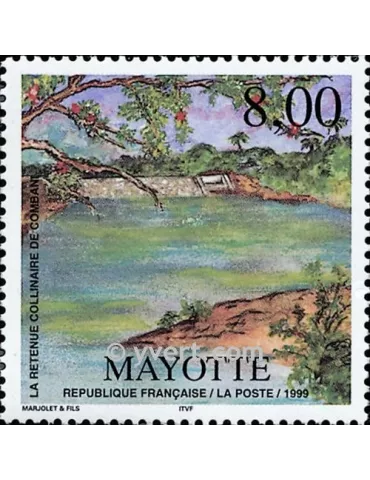 n° 70 -  Timbre Mayotte Poste
