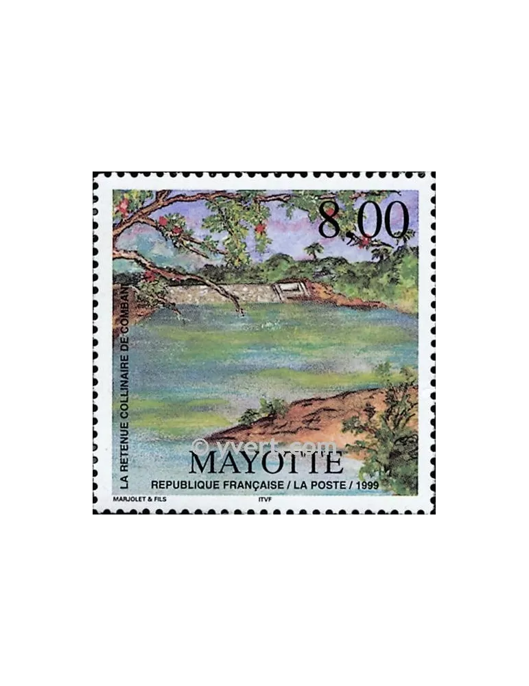 n° 70 -  Timbre Mayotte Poste