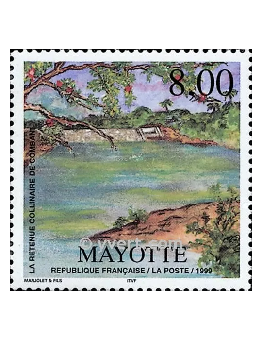 n° 70 -  Timbre Mayotte Poste