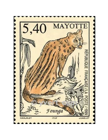 n° 76 -  Timbre Mayotte Poste