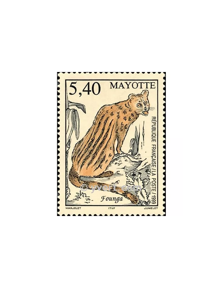 n° 76 -  Timbre Mayotte Poste