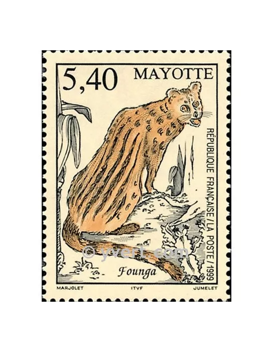n° 76 -  Timbre Mayotte Poste