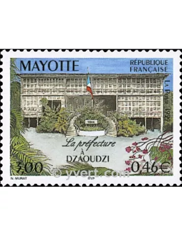 n° 76A -  Timbre Mayotte Poste