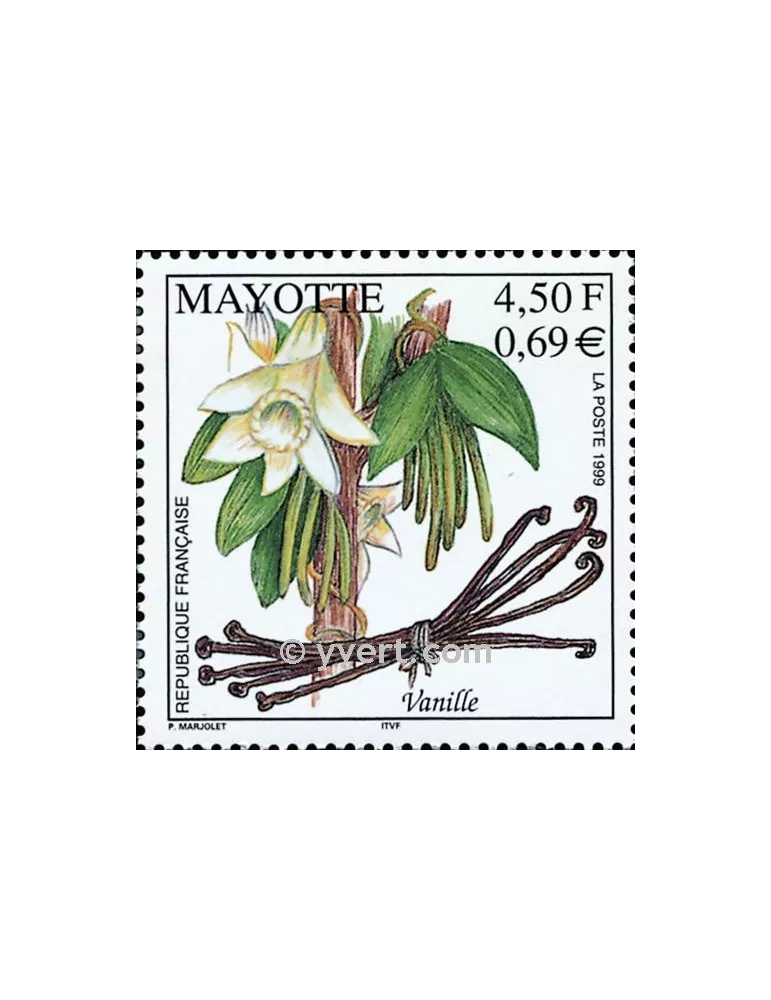 n° 78 -  Timbre Mayotte Poste