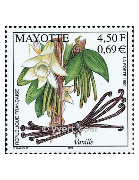 n° 78 -  Timbre Mayotte Poste