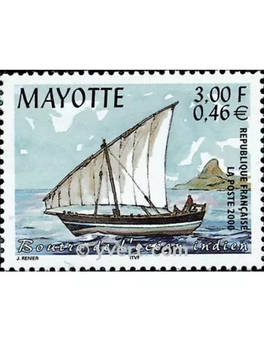 n° 81 -  Timbre Mayotte Poste