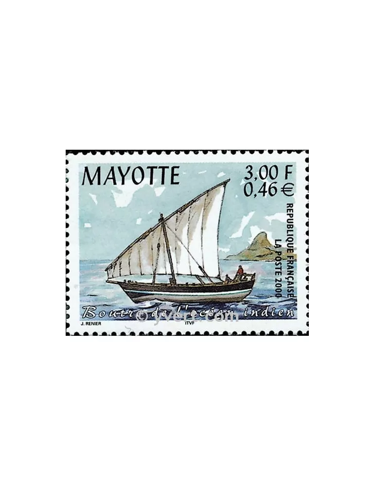 n° 81 -  Timbre Mayotte Poste