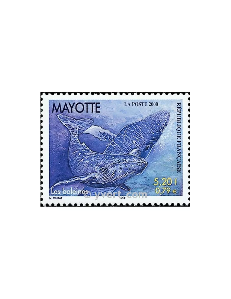 n° 82 -  Timbre Mayotte Poste