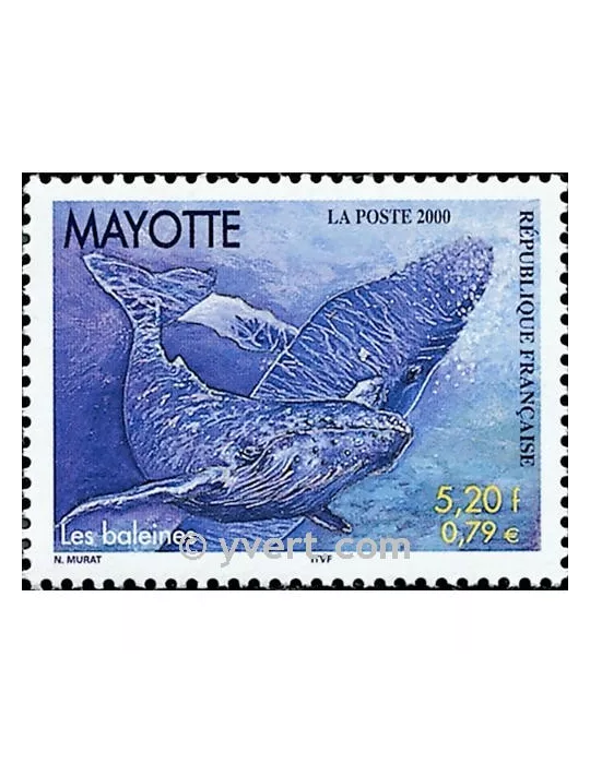 n° 82 -  Timbre Mayotte Poste