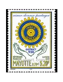 n° 83 -  Timbre Mayotte Poste