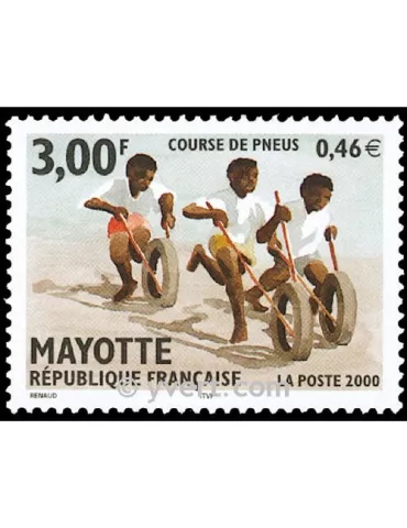 n° 88 -  Timbre Mayotte Poste