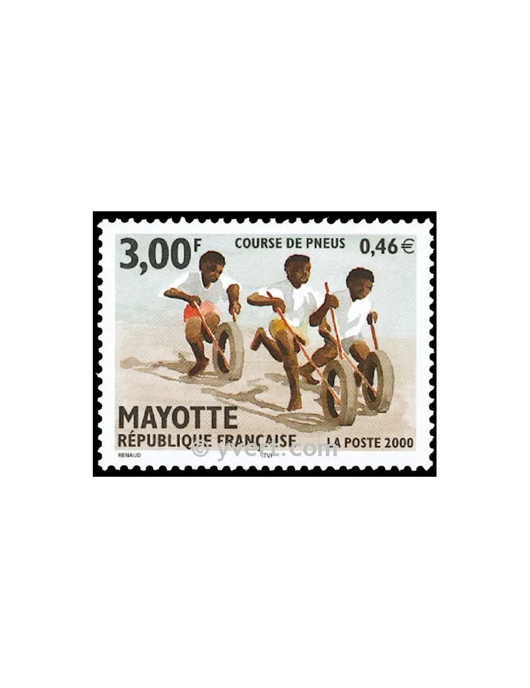n° 88 -  Timbre Mayotte Poste