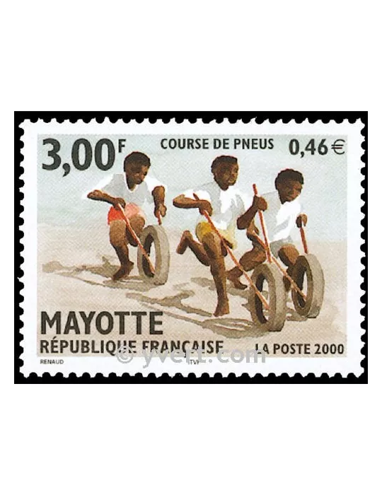 n° 88 -  Timbre Mayotte Poste