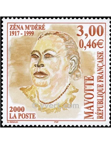 n° 89 -  Timbre Mayotte Poste