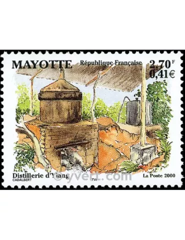 n° 90 -  Timbre Mayotte Poste
