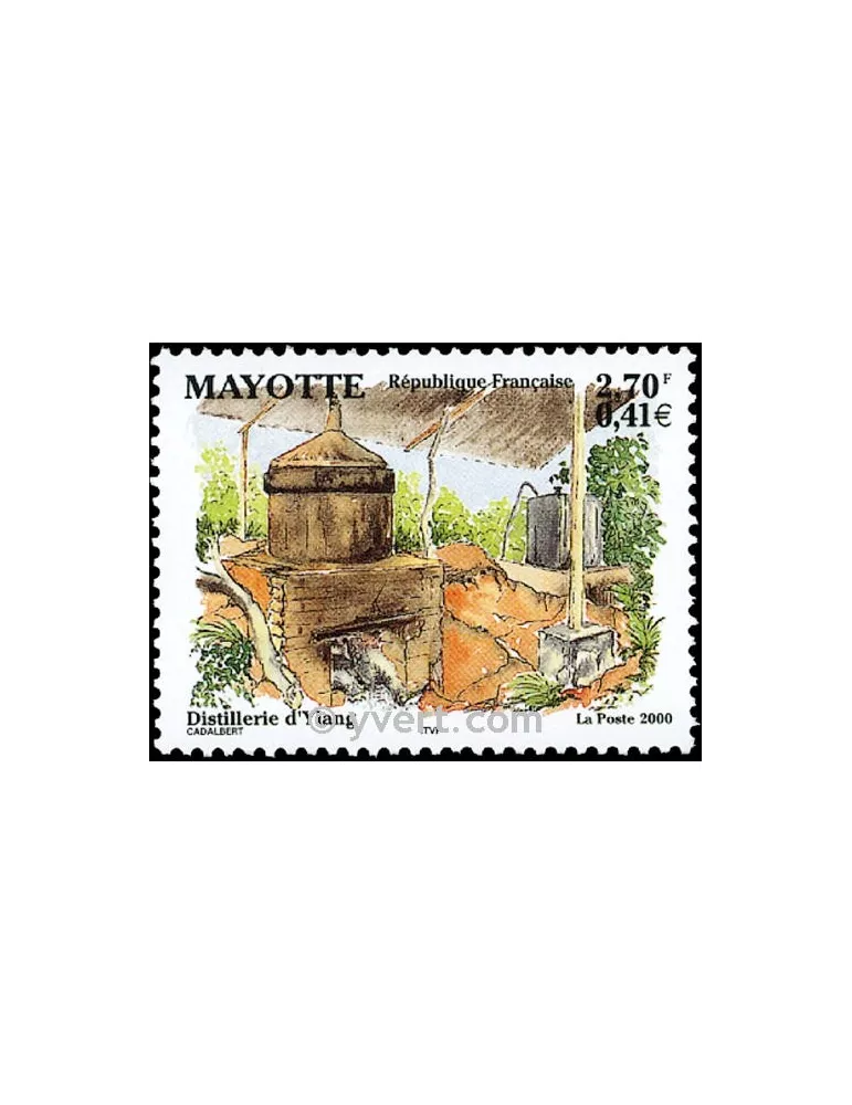 n° 90 -  Timbre Mayotte Poste