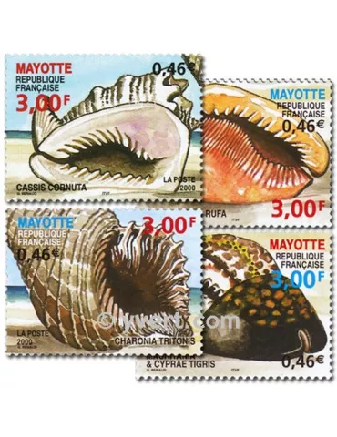 n° 92/95 (BF 4) -  Timbre Mayotte Poste