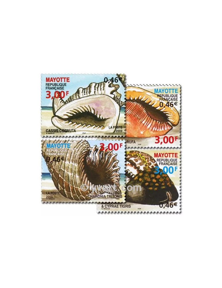 n° 92/95 (BF 4) -  Timbre Mayotte Poste