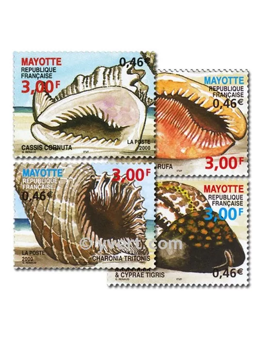 n° 92/95 (BF 4) -  Timbre Mayotte Poste