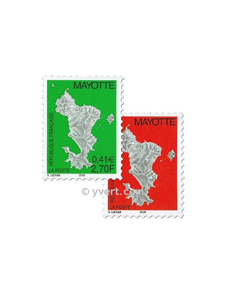 n° 96/97 -  Timbre Mayotte Poste